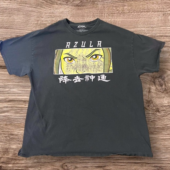 Avatar The Last Airbender Azura Black Graphic T-Shirt XL - Picture 1 of 3
